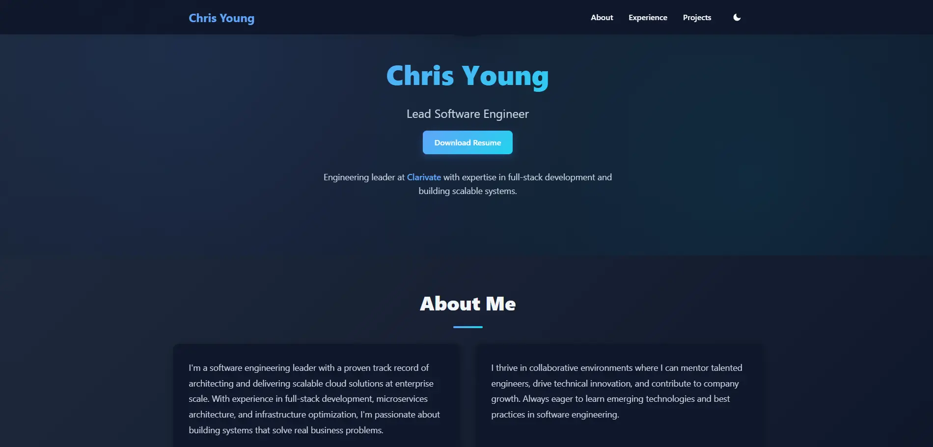 Portfolio Website